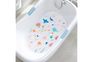 Kid-Friendly Non-Slip Cartoon Bathtub Mat