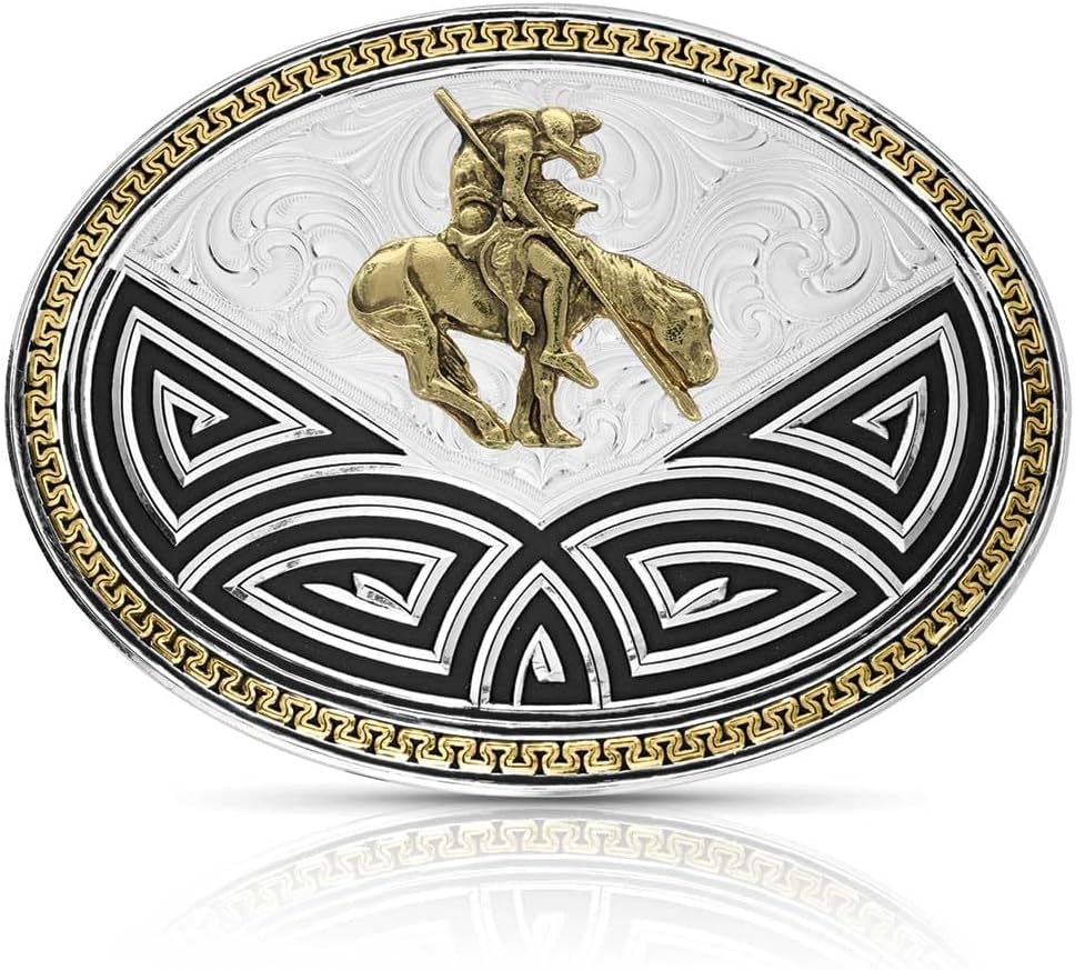 Montana Silversmiths Western Lifestyle Southwestern Series Made in the USA Belt Buckle