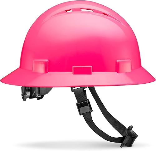 Miniatura 10 de Full Brim OSHA Construction Hard Hat Work Approved Safety Helmet, Solid Color Hard Hats, Cascos De Construccion Hardhat for Men and Women, Hard Hat