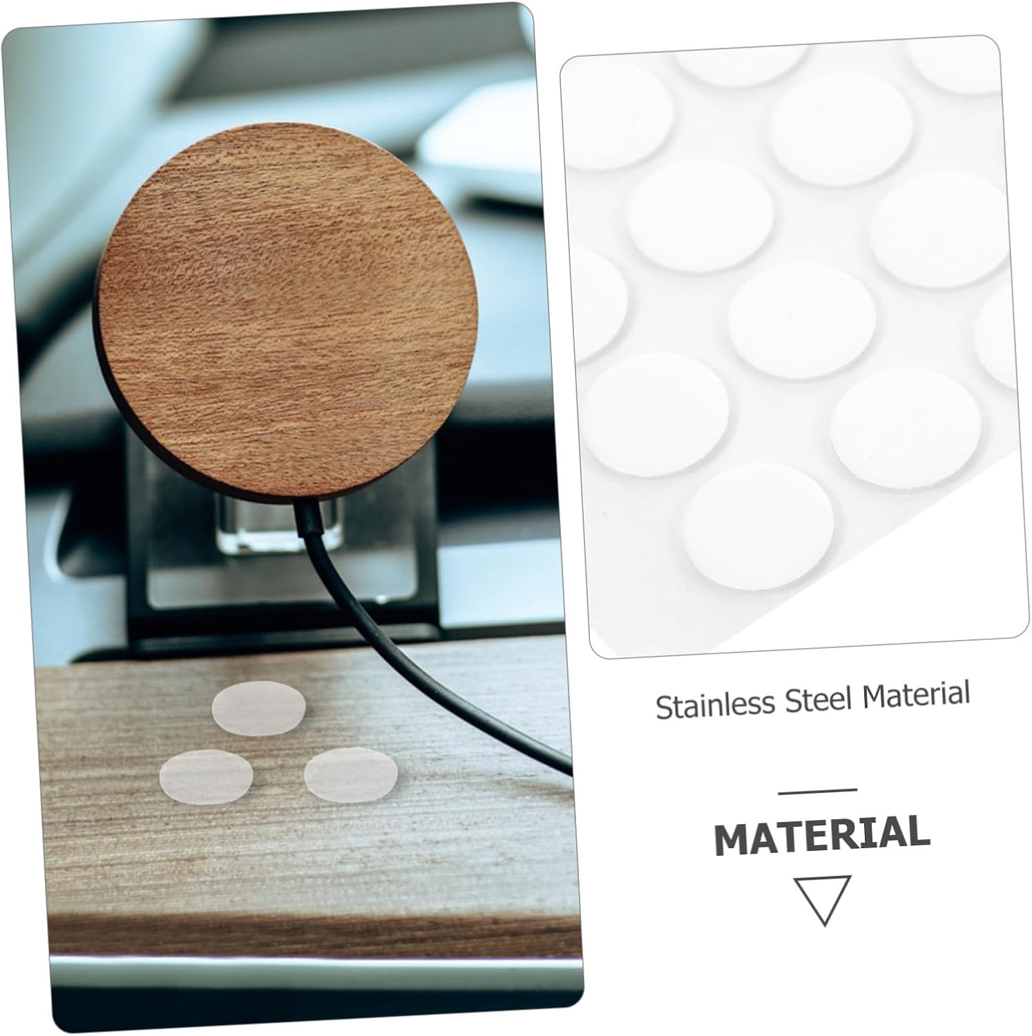SHOWERORO 1000pcs Double Sided Adhesive Dots for Car Decorations Clear Mounting Putty Removable Round Transparent Adhesive for Wall Hanging and Festival Use