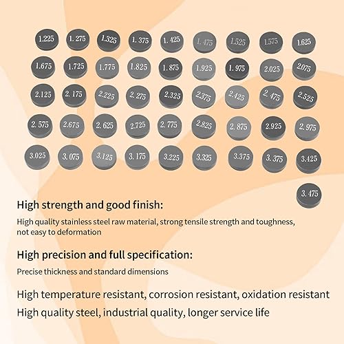 Miniatura 4 de Kit de Arandelas de Válvula Ajustable de 7.48mm D.E. 1.20mm-3.50mm de Grosor Compatible con Yamaha YZ250F 2001-2012Kawasaki KLX300R 1997-2005 KX250F