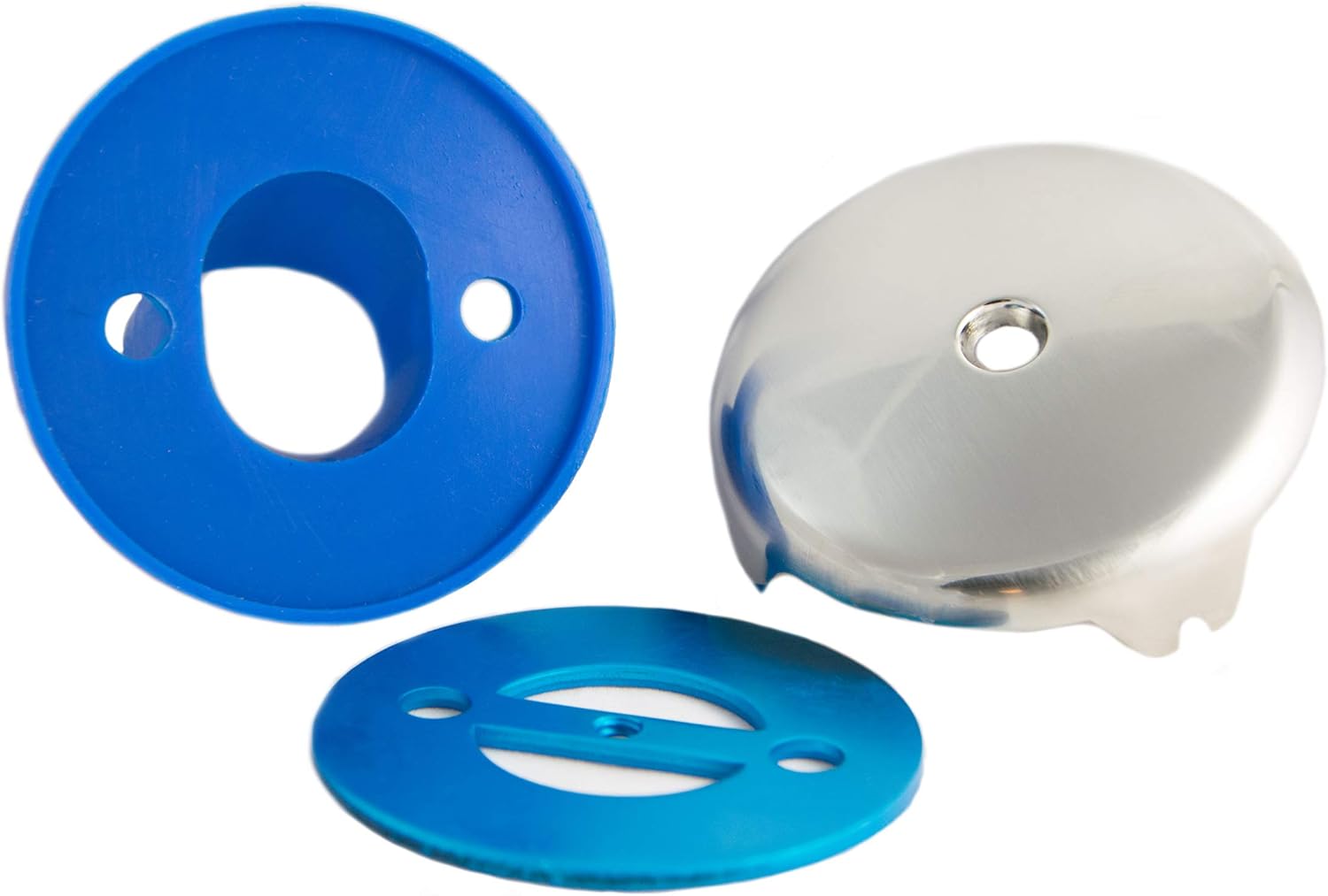 BlueVue 35/8" BIG Overflow Gasket Kit with Overflow Cover for Stopping