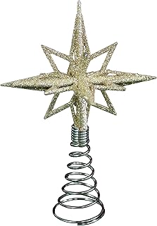 Nakajo's Christmas ツリートップスター(ミニソリッドゴールド) - クリスマス ツリートップ