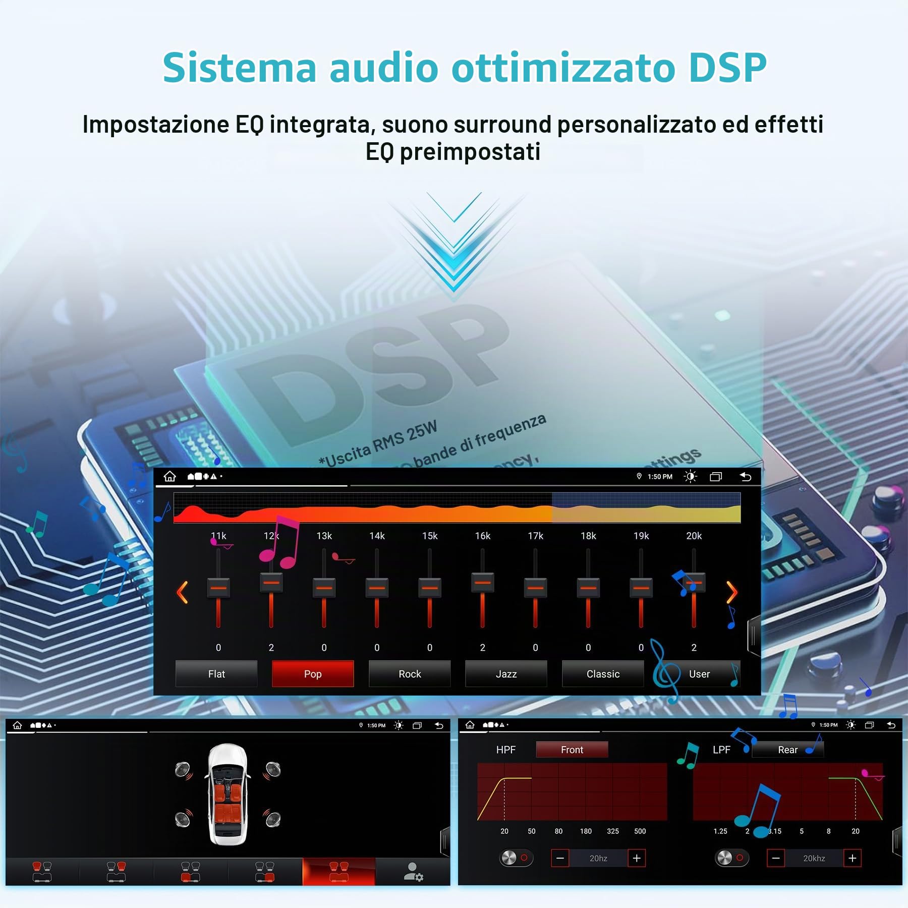 Autoradio Android 14 da 10,25 pollici per BMW X1 F48 (2016-2017) con sistema NBT - CarPlay/Android Auto wireless, iDrive integrato, 4 GB + 64 GB, schermo IPS HD, navigazione GPS, Mirror Link