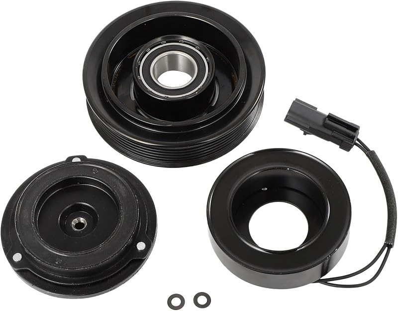 Embreagem do compressor de ar-condicionado ECCPP 10S17E para Dodge Dakota, Ram e Mitsubishi Raider – 1 conjunto