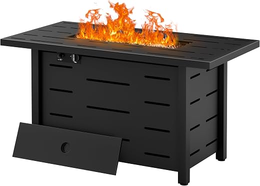 What is the assembly process for the Walsunny 43 inch Outdoor Propane Fire Pit?