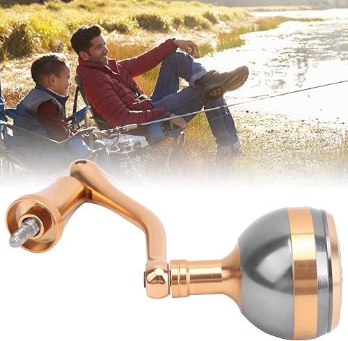 Vista 16 de Carrete de pesca, mango de carrete de pesca, mango de conversión de mango de carrete de pesca, mango de mango de aleación de aluminio, mango