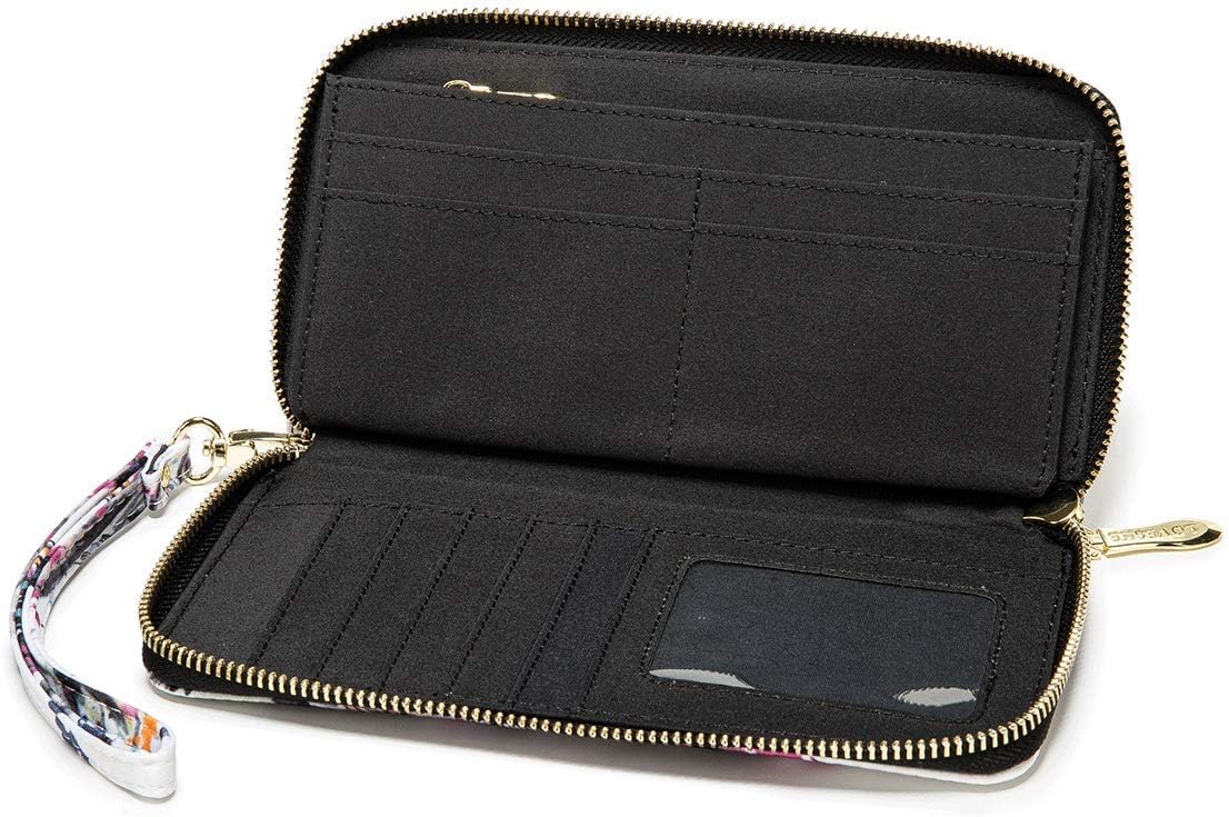 Women Wallet Card RFID For Womens Holder Blocking Credit Small Zipper Purse Pocket Bifold Slim Coin ID Ladies Wristlet Clutch Large Capacity Window Case Travel Zip Women's - Image 9