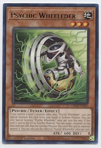 Psychic Wheeleder - GRCR-EN045 - Raro - 1ª Edición