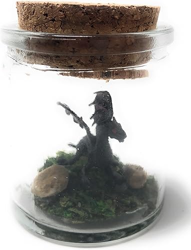 Miniatura 3 de Dragón de medianoche para mascotas de 1 pulgada negro y rojo con certificado de adopción, regalo de mordaza