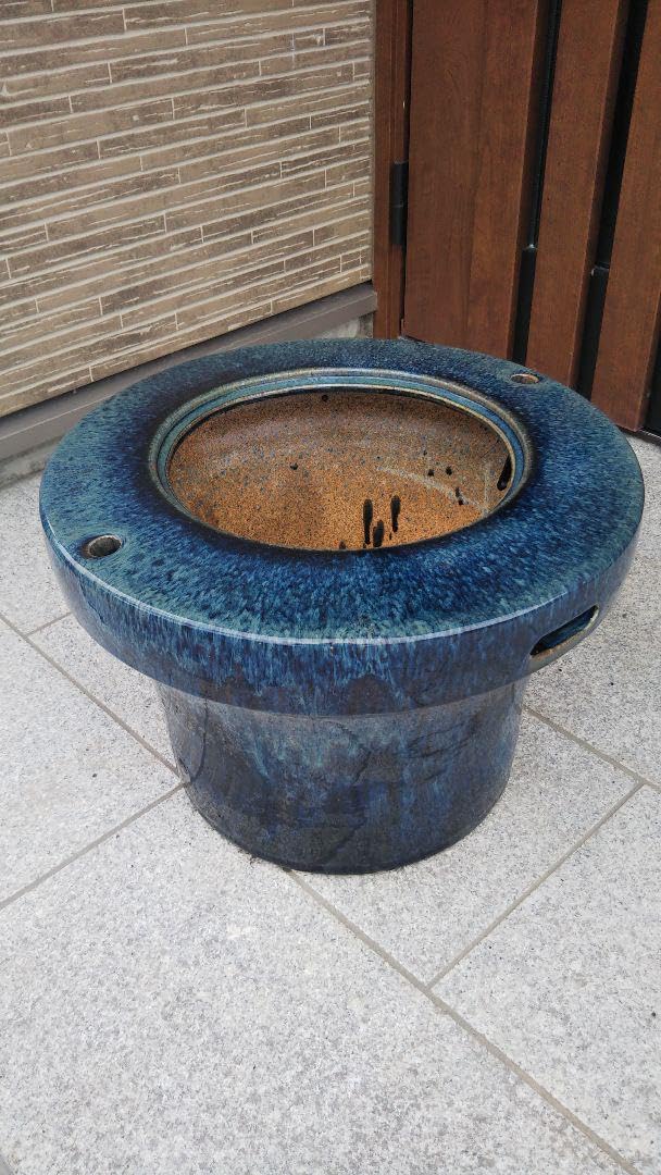 大きな　壺 瓶 　高52口52cm　重さ33kg　睡蓮　メダカ　金魚　グッピー 大きな 壺 瓶 高52口52cm 重さ33kg 睡蓮 メダカ 金魚 グッピー