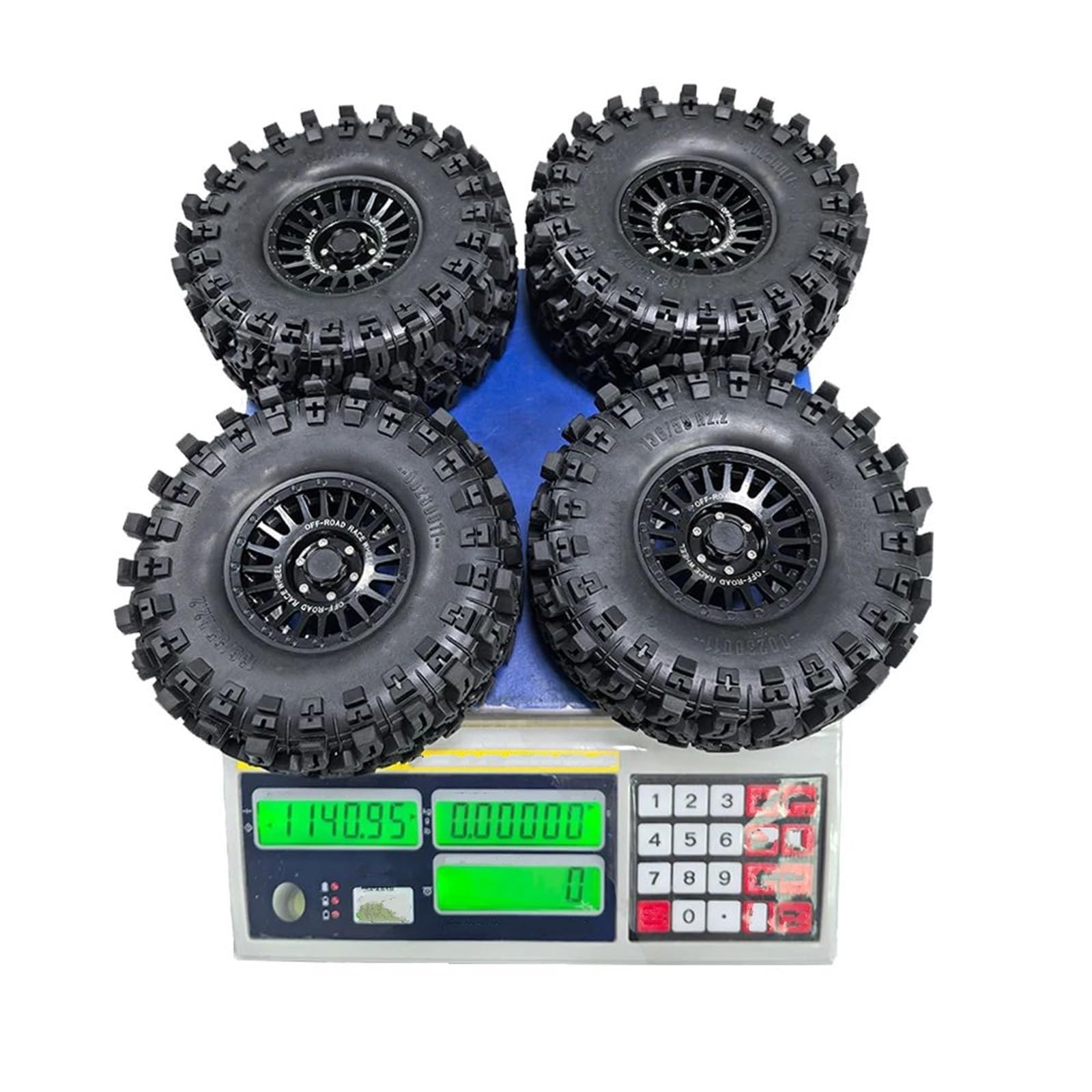 Pneumatici Ruote Alluminio 136Mm Per Traxxas Per TRX4 D90 1/10 Rc RC