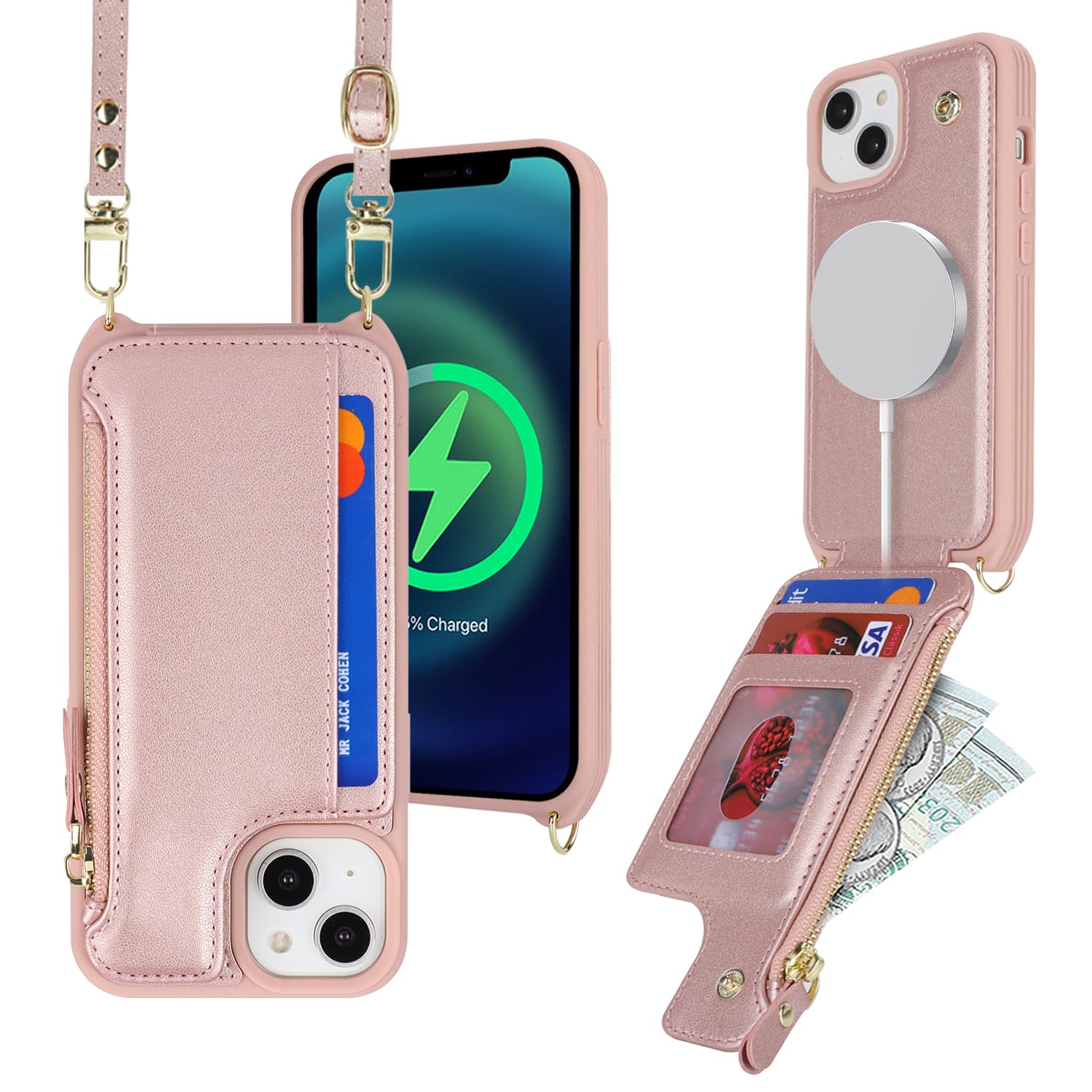 SailorTech for iPhone 14 Plus Case with Credit Card Holder magsafe - Image 2