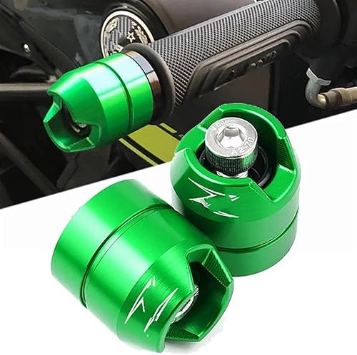 Miniatura 5 de Motorcycle Grips Ends Caps Anti Vibration Handle Bar Plug Slider for Kawasaki Z900 Z750 Z900RS Z800 Z1000 Z1000SX Z400