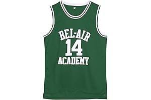 90s The Fresh Prince of Bel Air Academy #14 Jersey Shirt for...