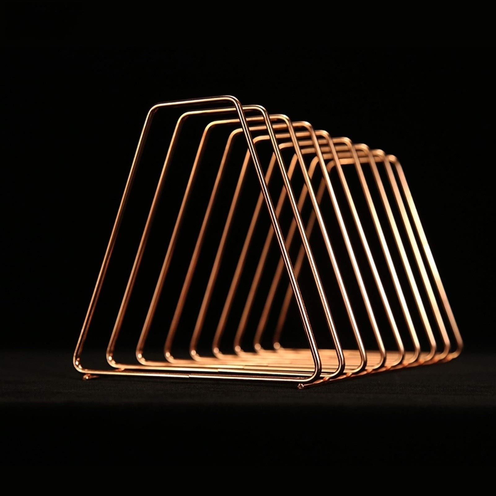 Buy Metal Record Storage Rack, Bookstore Bedroom Coffee Shop Magazine