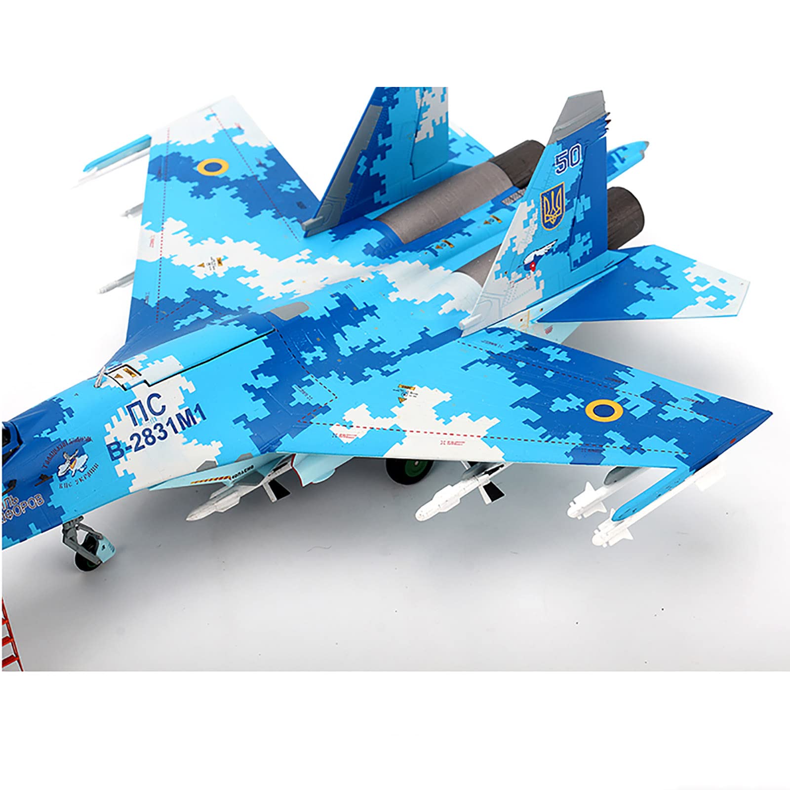 マ*ク様 Su-27 1/72 HOBBY MASTER 1/72 (ダイキャスト製) Su-27 フランカーB型w/Kh
