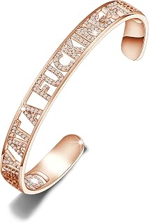 One Day At A F*cking Time Cuff Bracelet Addiction Recovery Gift AA NA Gift Recovery Sobriety