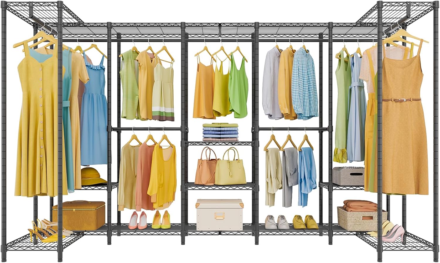 VIPEK U70 Large Heavy Duty Clothes Rack for Bedroom