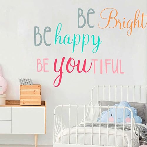 Miniatura 32 de Decoración de pared inspiradora con citas para niños y niñas, decoración de habitación para adolescentes, niñas, sala de estar, dormitorio, aula