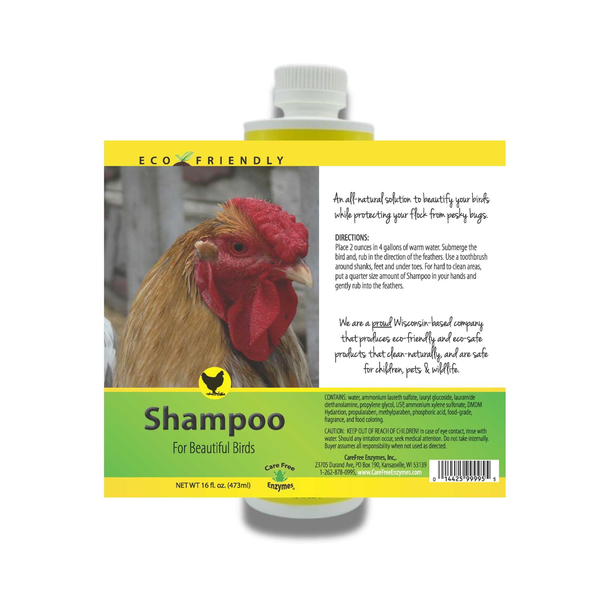 Carefree Enzymes Producto de higiene avícola
