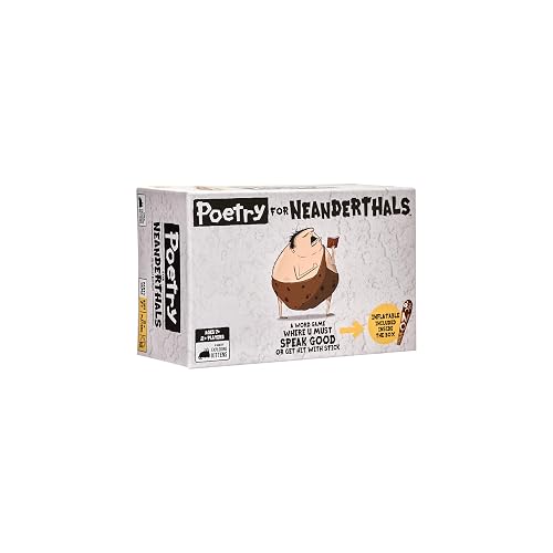 Exploding Kittens Poetry for Neanderthals 2+ Players - Ages 7+