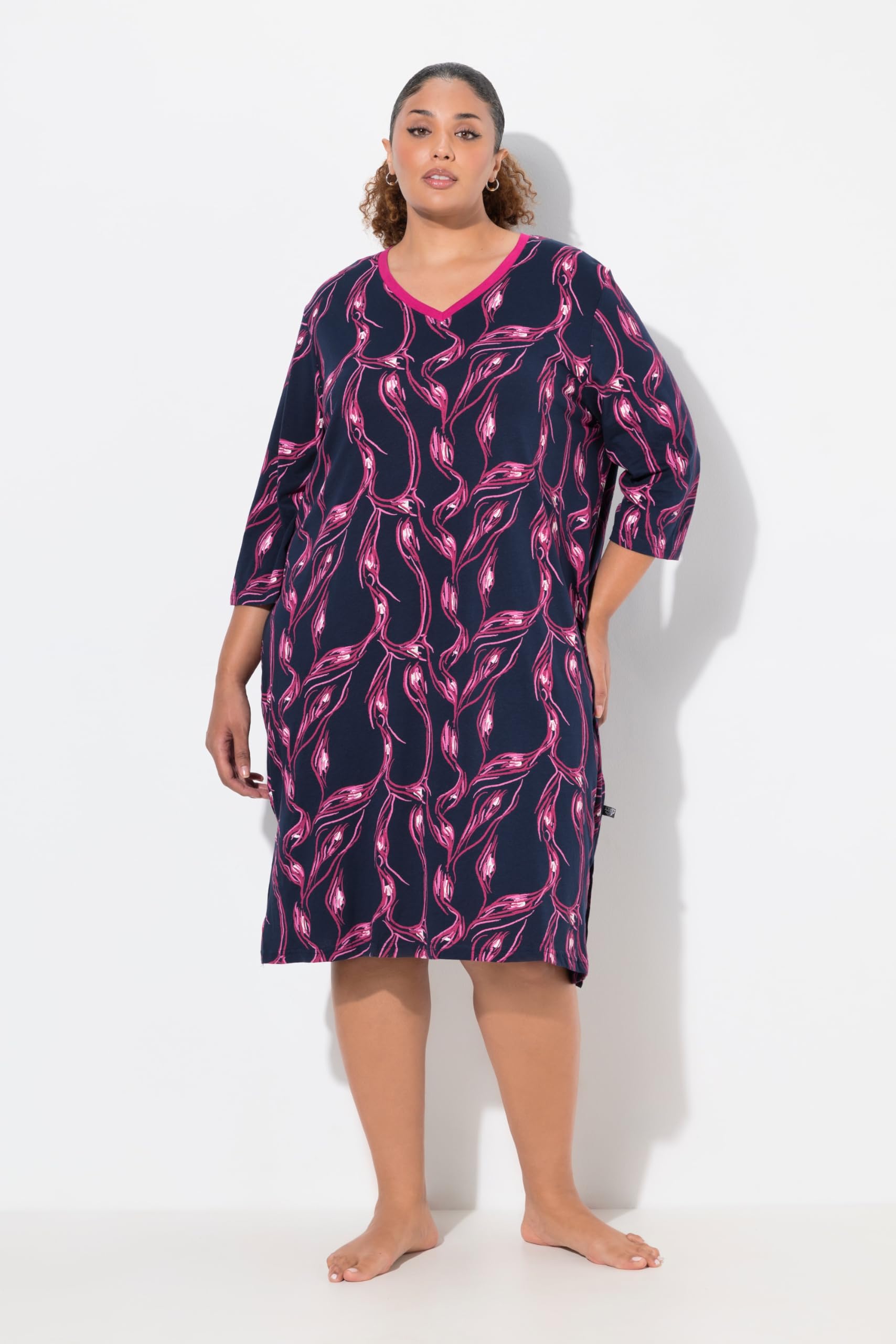 Ulla Popken Chemise de Nuit Femme