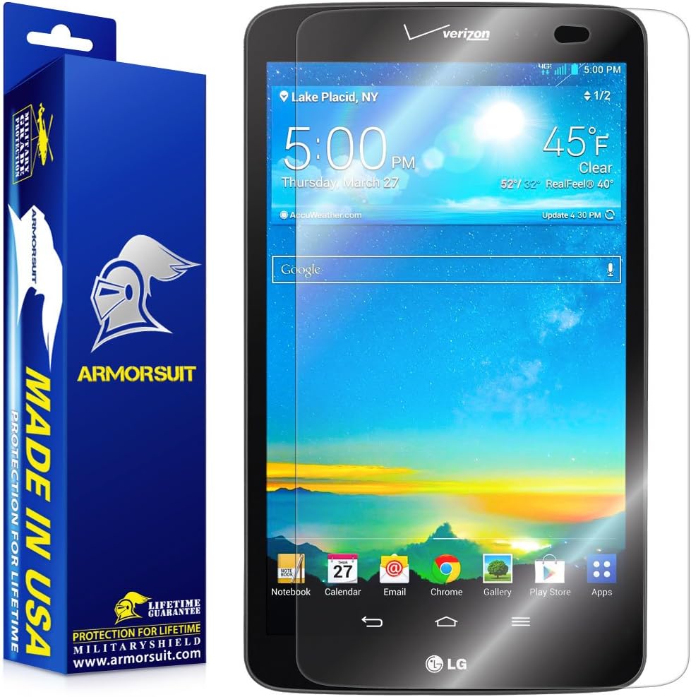 ArmorSuit MilitaryShield Screen Protector for LG G Pad 8.3 (Verizon LTE Version Only) - [Max Coverage] Anti-Bubble HD Clear Film
