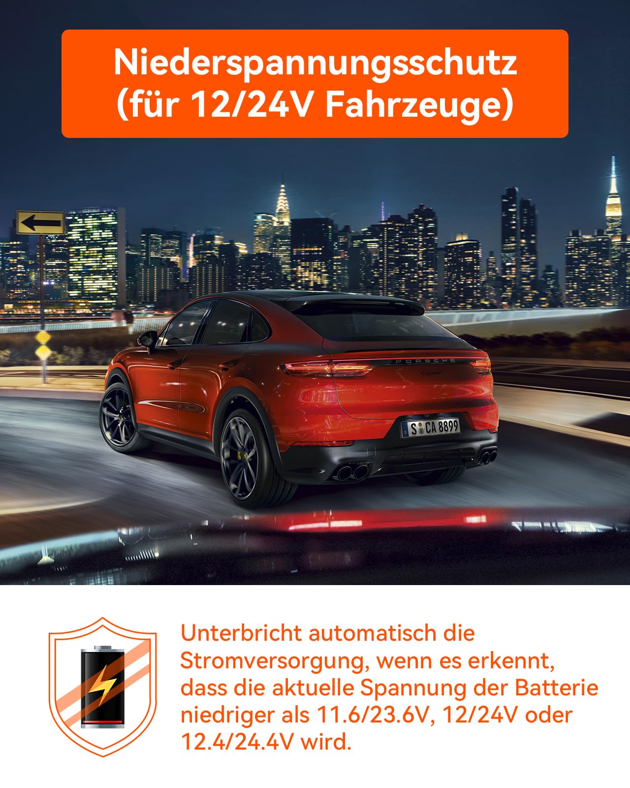 VANTRUE USB C Display OBD Hardwire mit 3 Stufen für alle Vantrue Dash Cam Halterung, Niederspannungsschutz 11.6V/12V/12.4V, 23.6V/24V/24.4V, 24 Std. Parküberwachung, 3 Meter Lang (VP04)