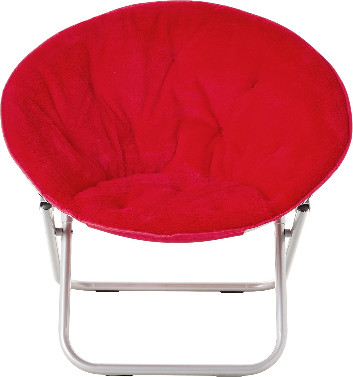 Super Sale π Urban Shop Faux Fur Saucer Chair, Adult, Red π₯ Crazy Deals Urban Shop Faux Fur Saucer Chair, Adult, Red