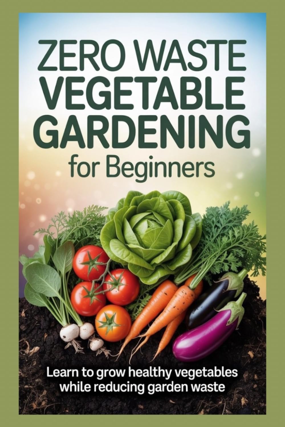 ZERO WASTE VEGETABLE GARDENING FOR BEGINNERS: Learn to Grow Healthy Vegetables While Reducing Garden Waste