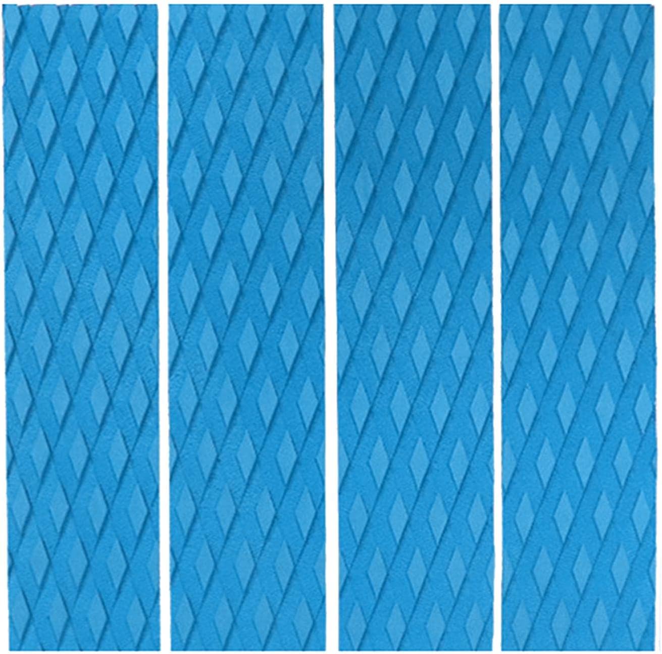 Xiaokeis 4 Pcs EVA Surfboard Deck Traction Pads for