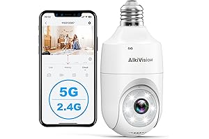 2K Light Bulb Security Camera: Smart Home Security at Your Fingertips