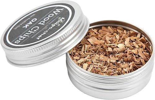 Miniatura 3 de Paquete de 8 infusores sm0ke de virutas de madera, aserrín de madera natural para ahumador, astillas de madera para ahumar, ahumar aserrín de pino