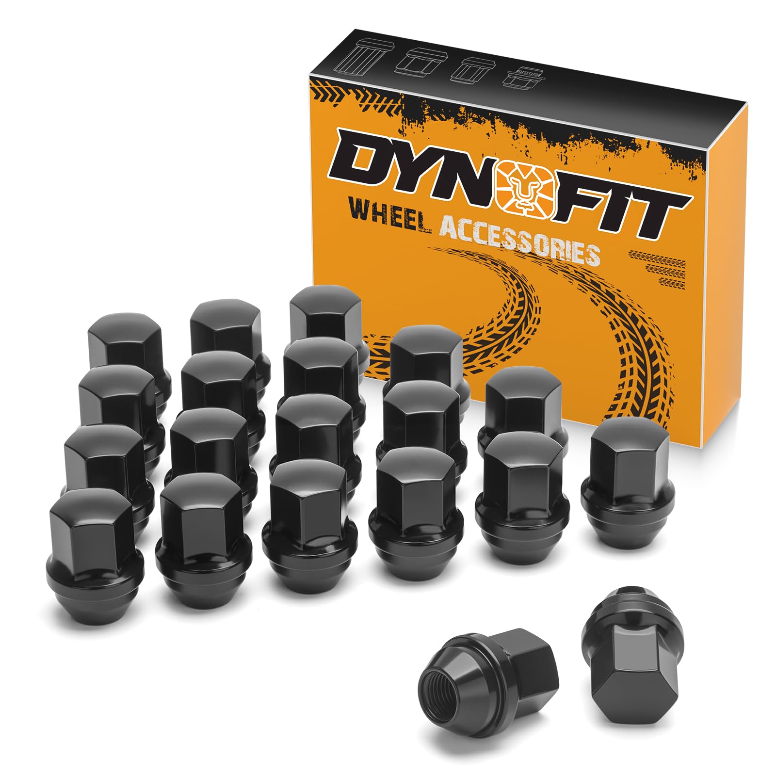 ジェンロックミー Dynofit M14×1.5 OEM Lug Nuts Fit Do-dge Bui-ck Cadi-llac
