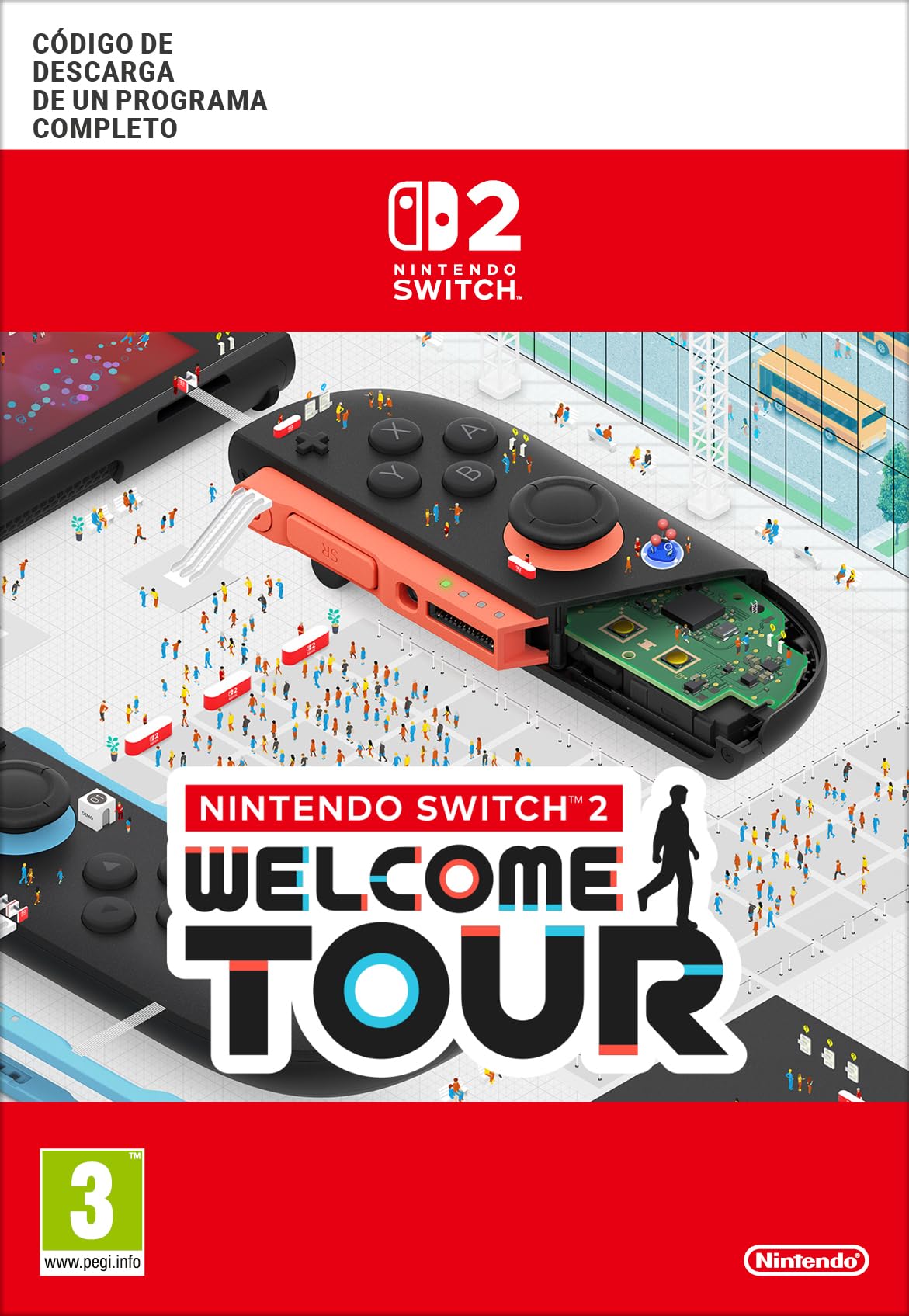 Carátula de Welcome Tour Standard | - Código de descarga para Switch 2 (edición PAL España)