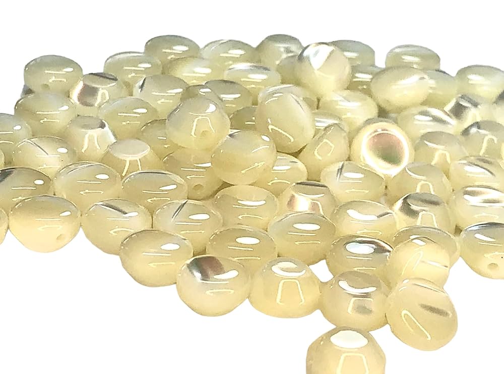 Amazon | 可愛い 小さく コロコロした 貝ボタン 糸の見えない 裏