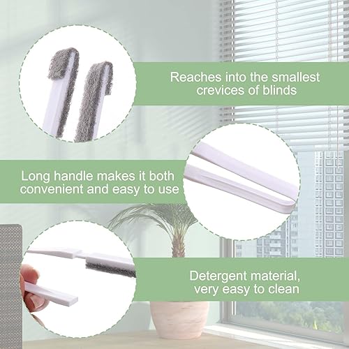 Miniatura 3 de Limpiador de persianas para persianas, equipo de lavado para persianas de ventana, ventilador de techo, rejillas de ventilación de coche y aire