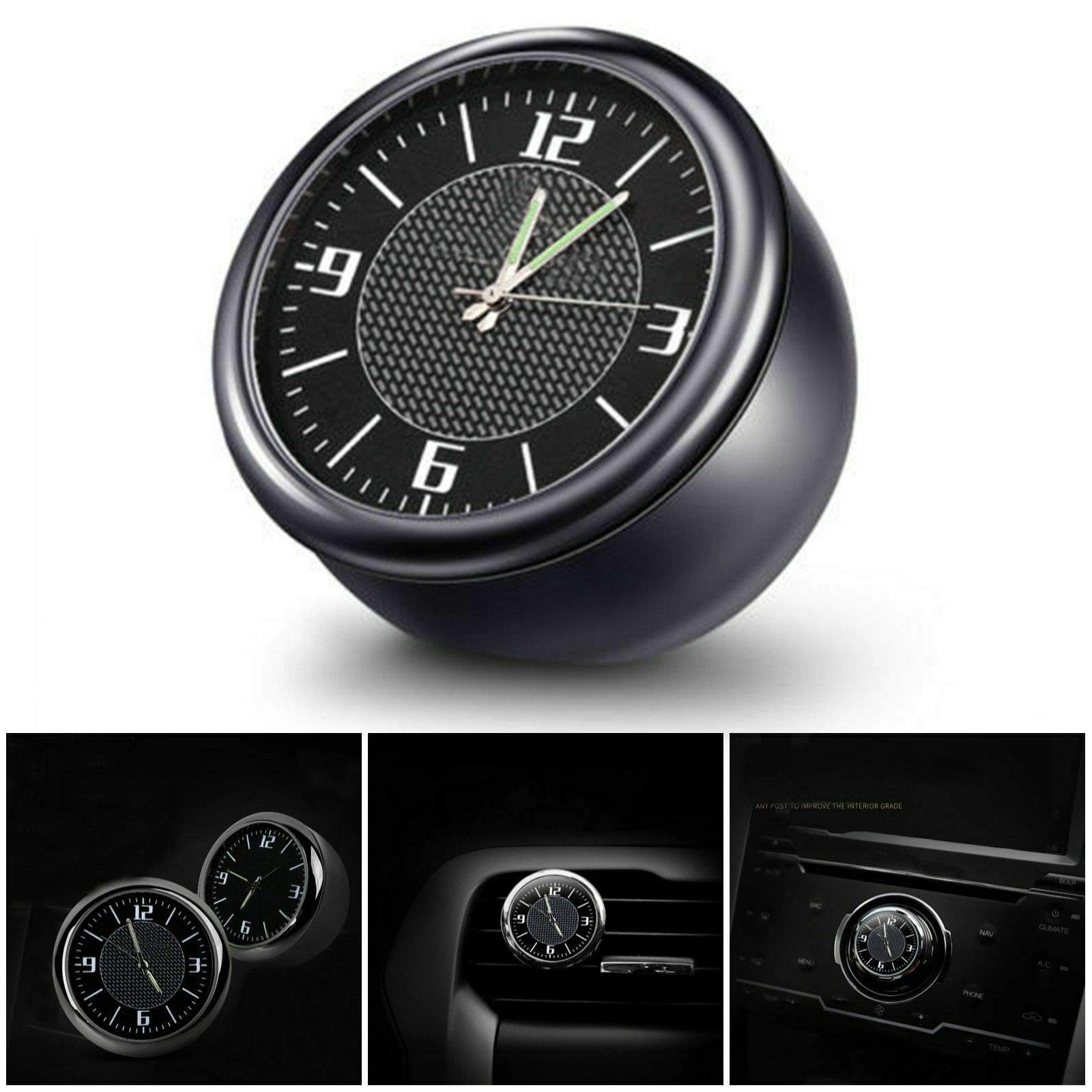 Car Clocks Digital Dashboard For Car Touch Screen Car Clock - Luminous ...