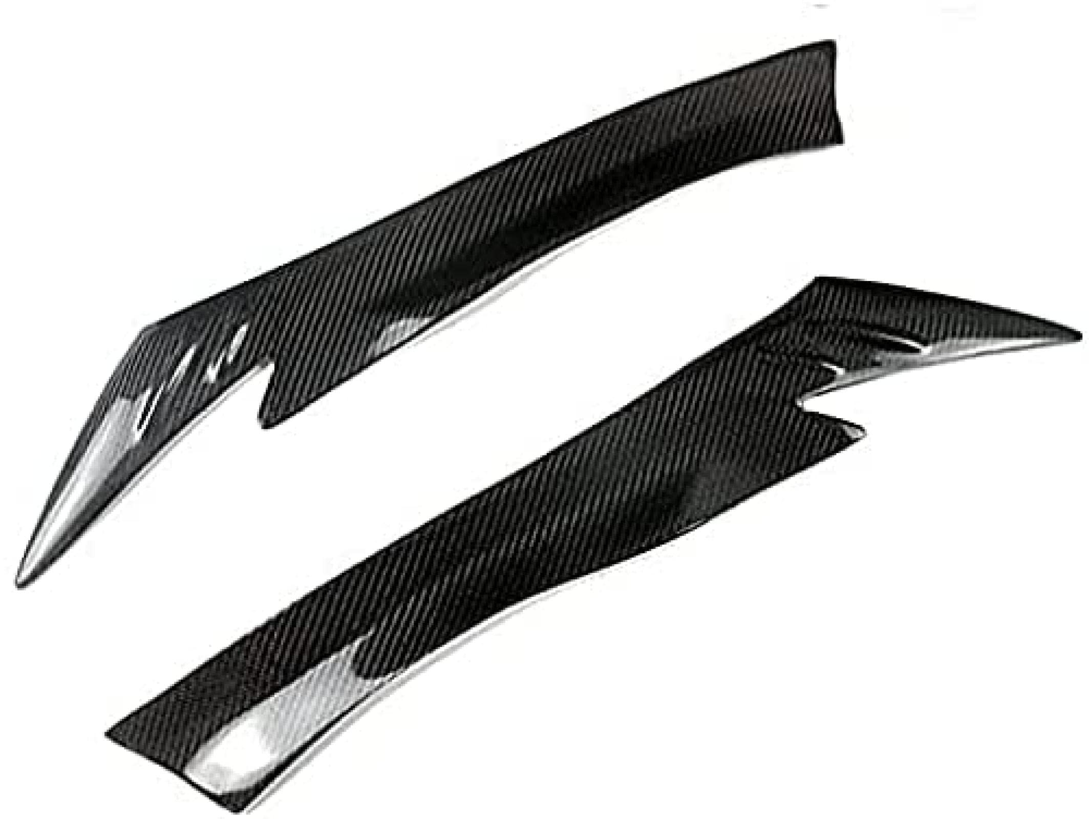 Für Mazda CX-5 CX5 2013-2016 Kohlefaser Frontscheinwerfer Augenbraue Lampe Augenlid Abdeckung Aufkleber Trim