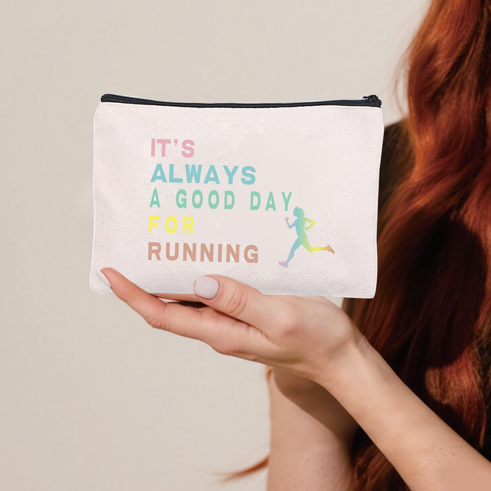 Running Gifts for Women, It's a Good Day to Run Cosmetic Bags,Socks,Funny Gifts Set For Runners,Marathon Lovers