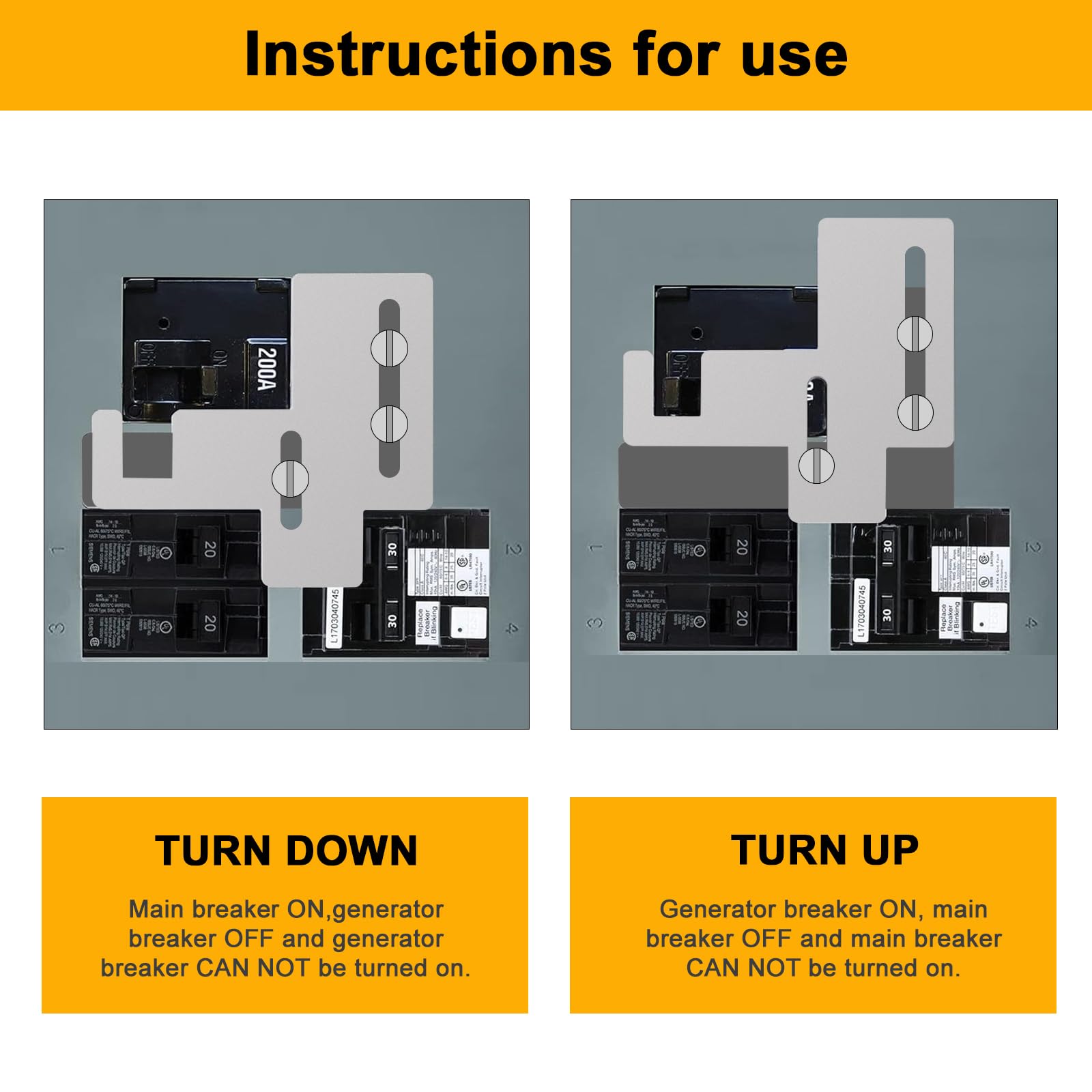Generator Interlock Kit — Amazon image 5