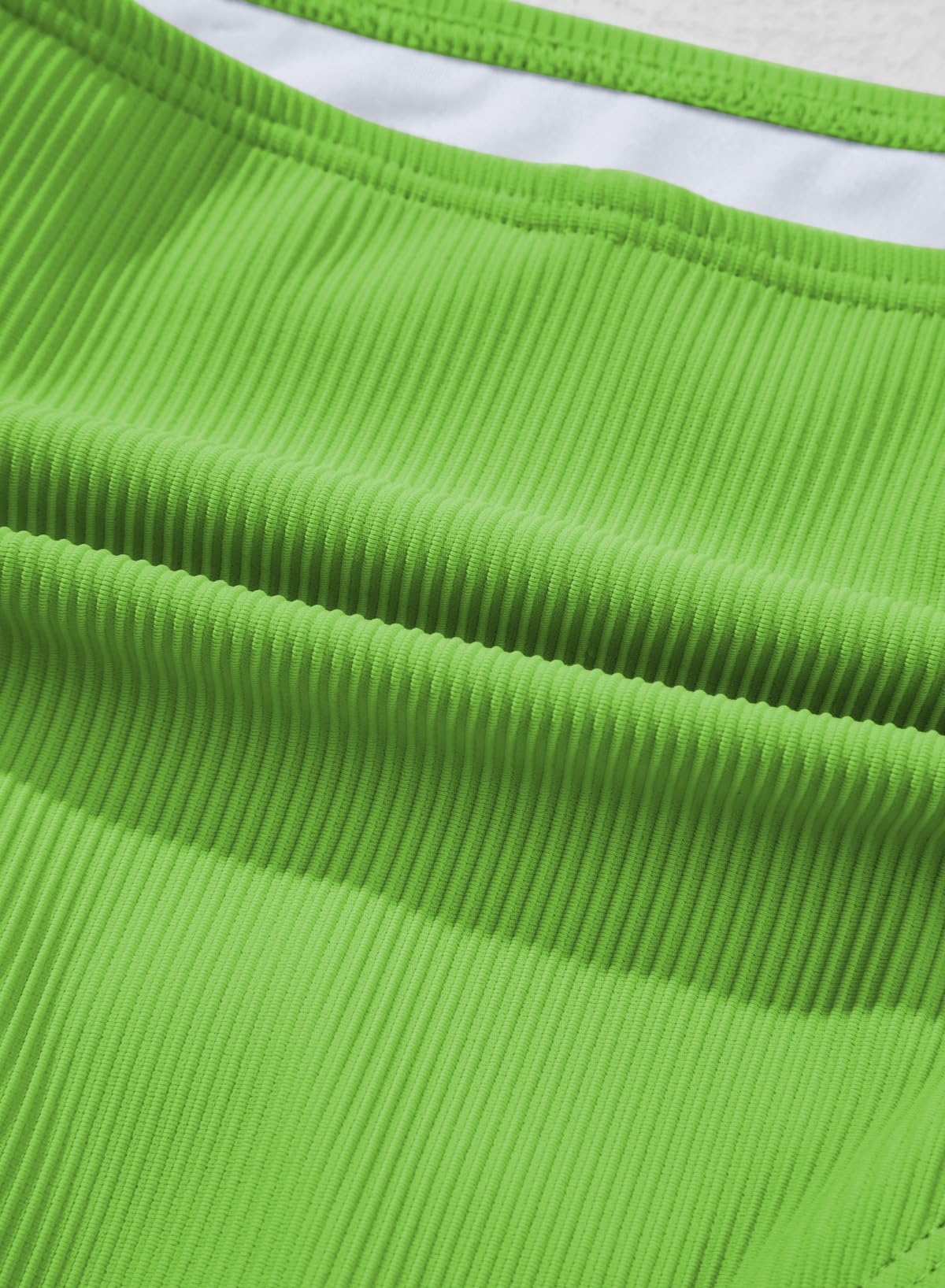 blibean Conjunto de bikini de dos piezas para niñas preadolescentes con almohadilla en el pecho, talla 6-15 años