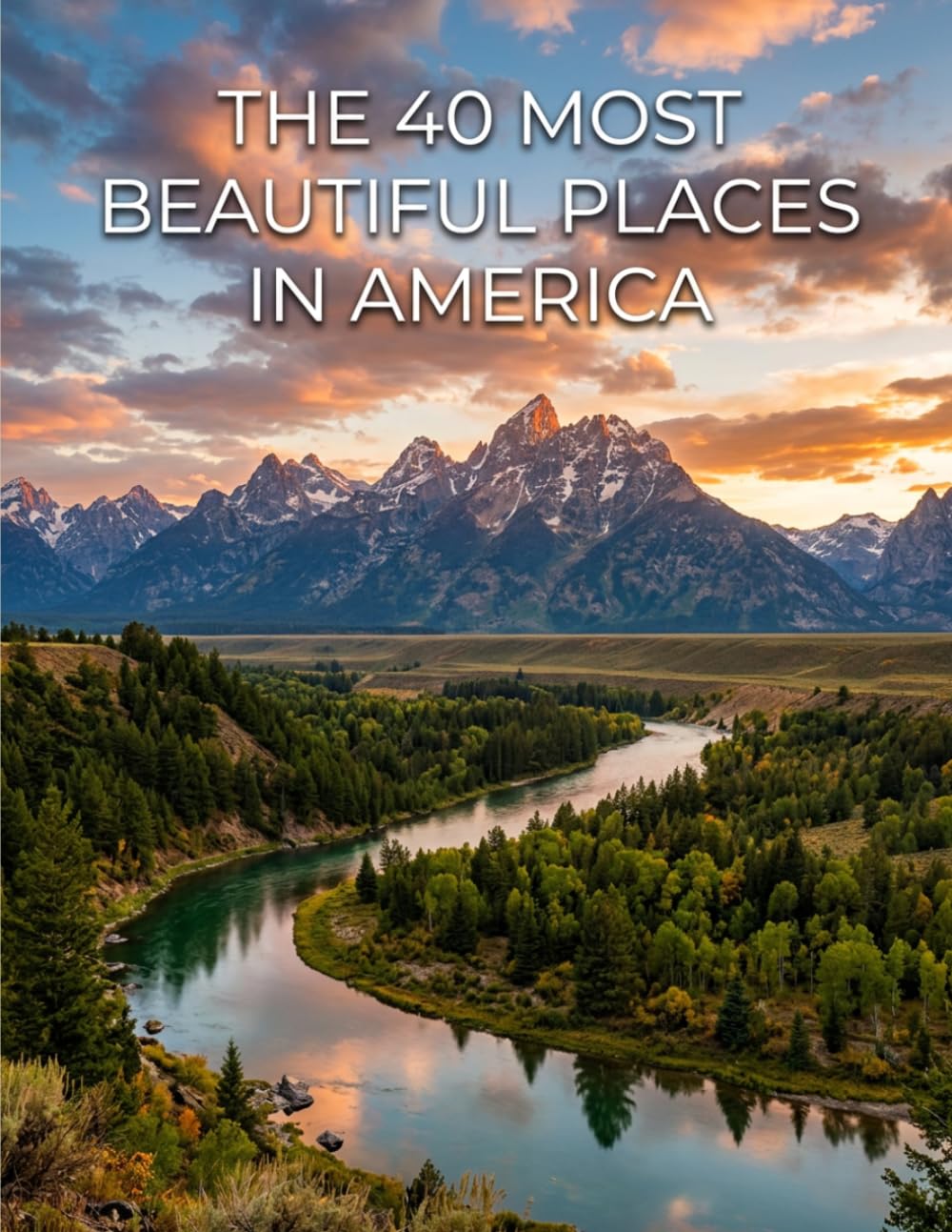 The 40 Most Beautiful Places in America: A Full-Color Picture Book for Seniors with Alzheimer's or Dementia