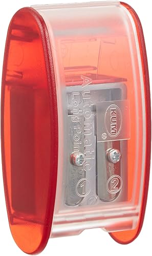 KUM AS2, dos agujero Automatic Long Point Sacapuntas, Mfg Número de Pieza 1053021(extra tapas no incluido)