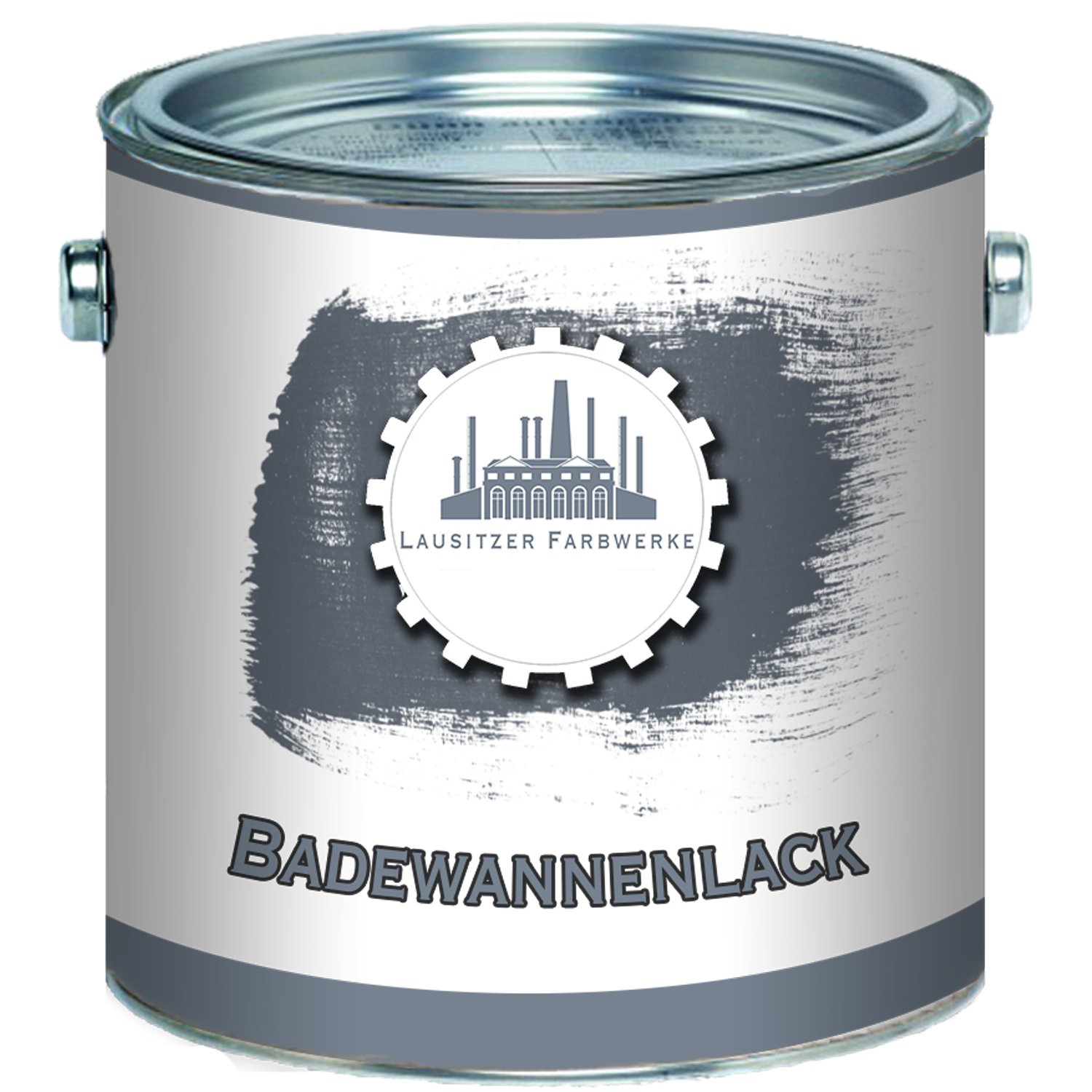 tradycyjny 2-składnikowy farba do wanny lakier do GRP emalia powłoka specjalistyczny lakier do wanny umywalki brodzika farba do płytek (2,5 L, Beżowy) Lausitzer Farbwerke