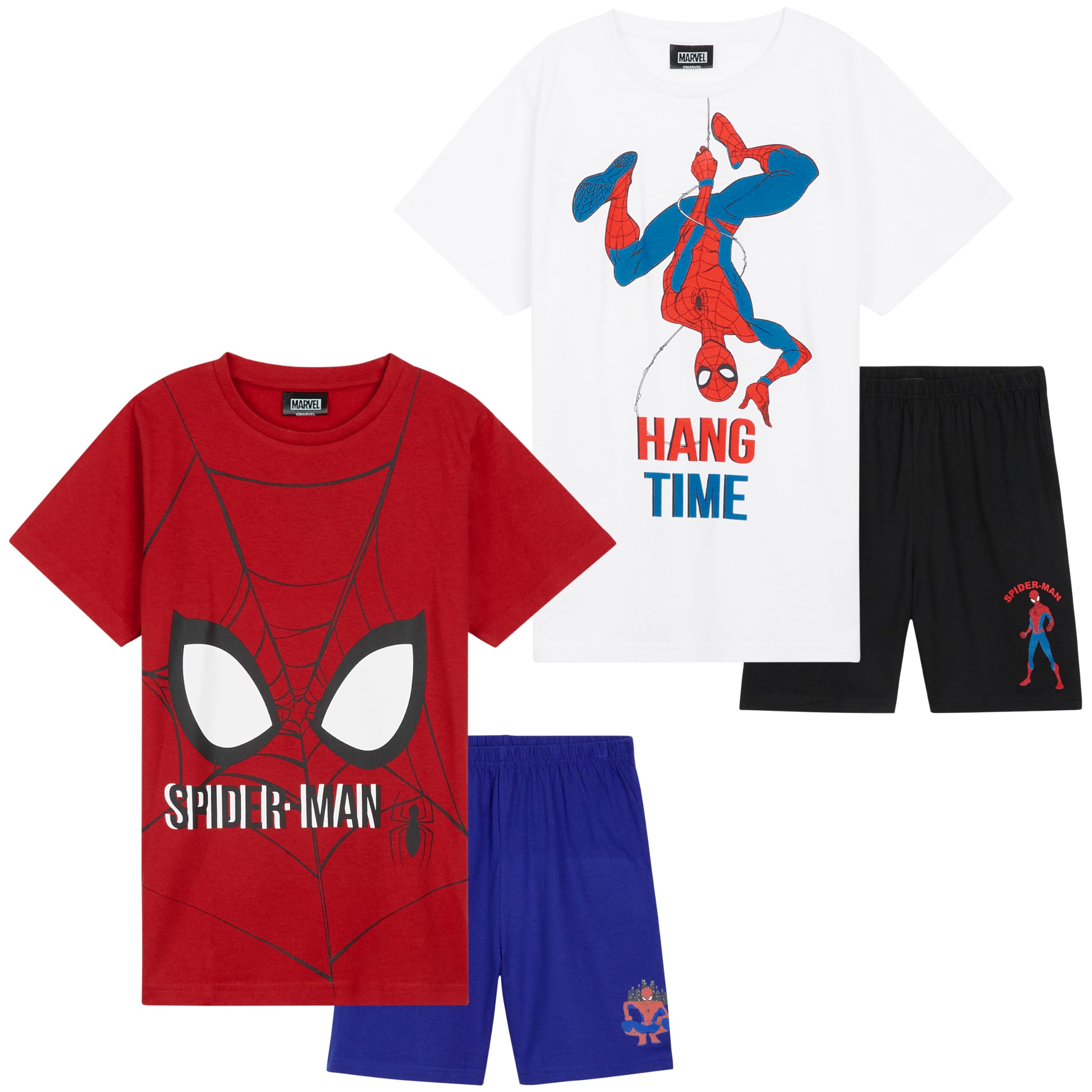 Marvel Corto Conjunto de 2 Pijama Niño - Regalo para Niños