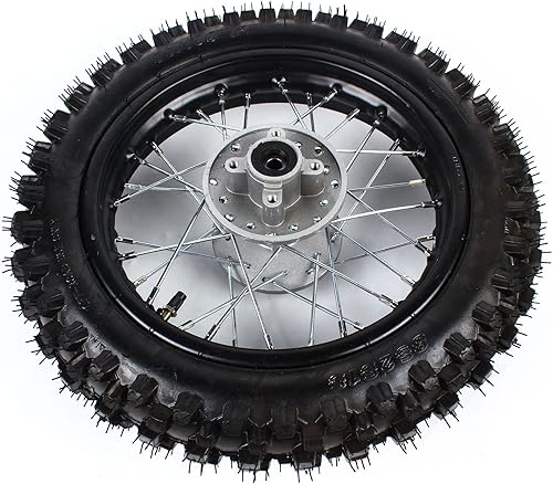 Miniatura 8 de 60/100-14 pulgadas, rueda de tubo de neumático delantero 80/100-12 pulgadas, rodamiento de neumáticos delantero y trasero, kit de rueda para 50CC