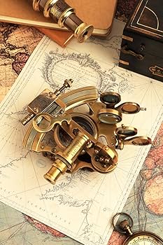 六分儀 T. Cooke & Sons 真鍮マリンマスターボックス 羅針盤 六分儀 T. Cooke & Sons 真鍮マリンマスターボックス 羅針盤