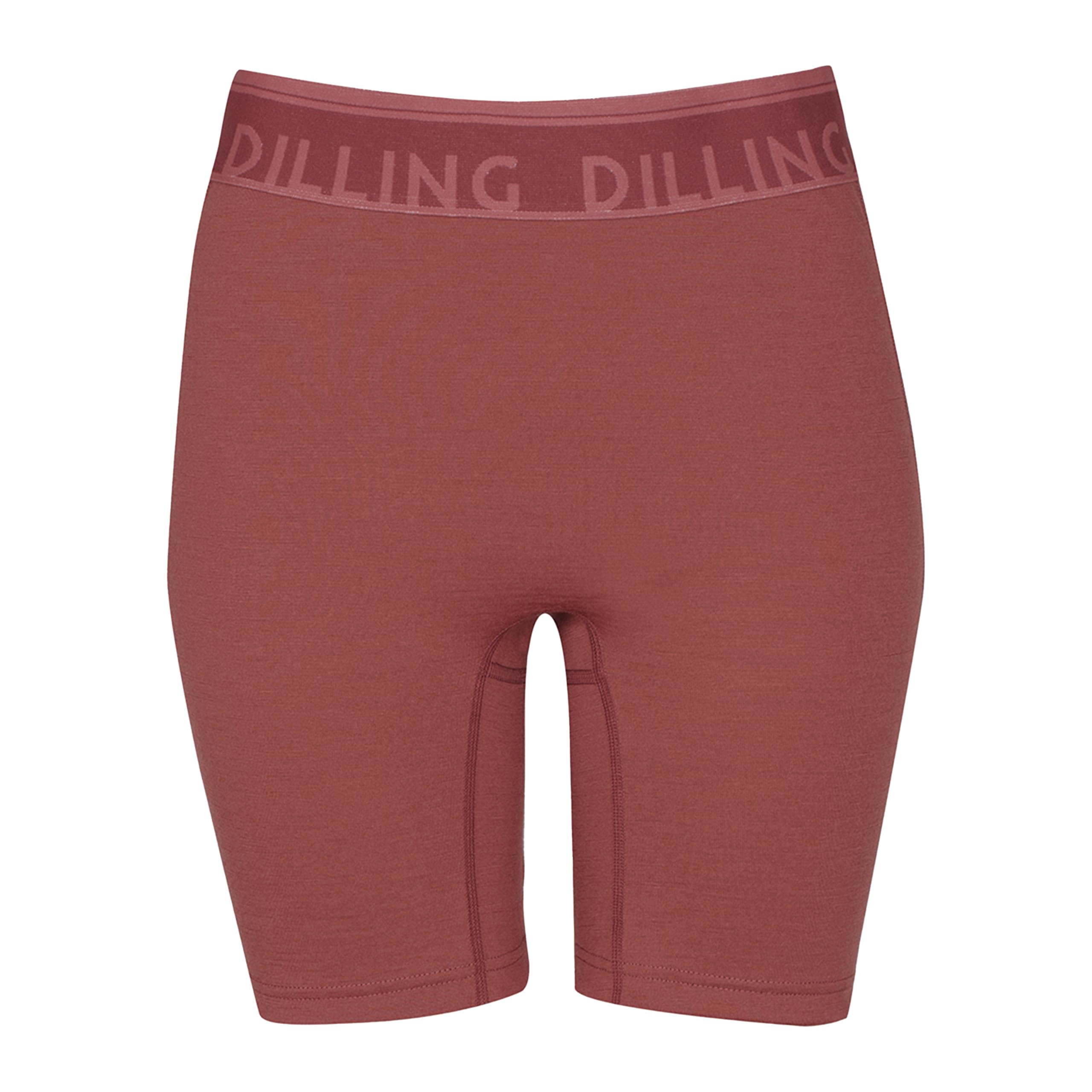 DILLING Women's Merino Wool Shorts Red 16